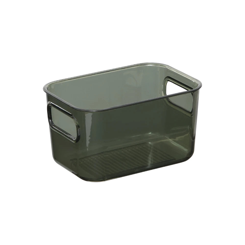 Groen transparant bakje acacia deksel 800 ml Five®
