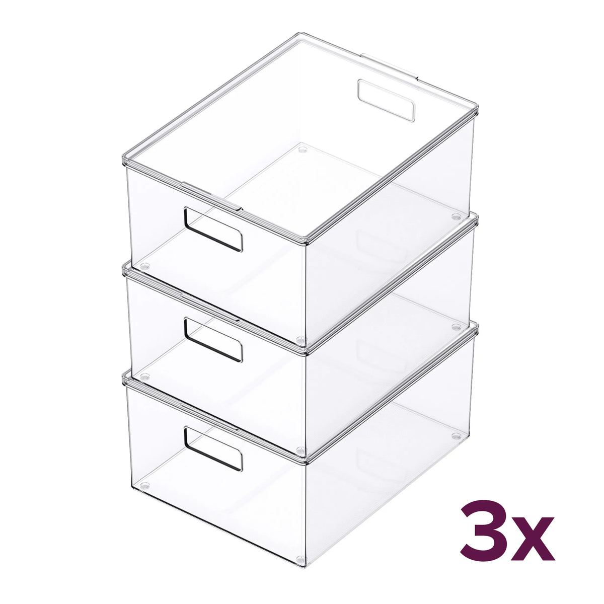 So Clever x Vacane Opbergbak 39 diep (M) met deksel (voordeelbundel)