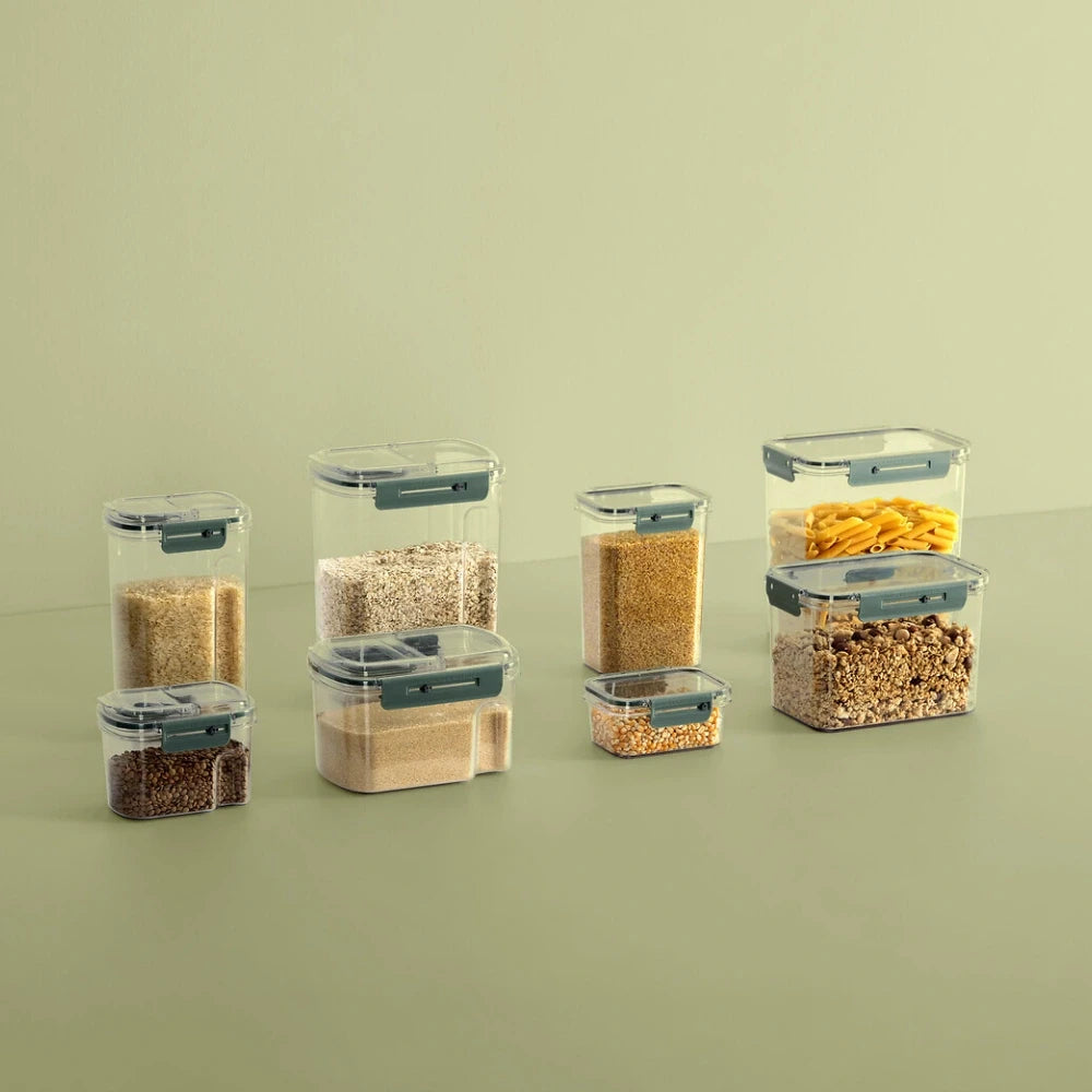 Luchtdichte voorraadbus 4 liter met datumaanduiding Five®