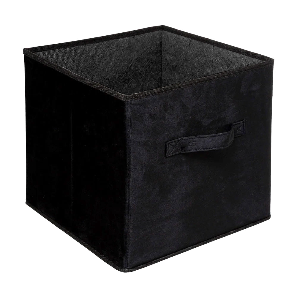 zwarte-velvet-mand-five-31-x-31-x-31-cm-l-opvouwbaar