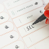 So Clever kruidenset 12 Kruidenpotjes 120 ml met 15x60mm Labels