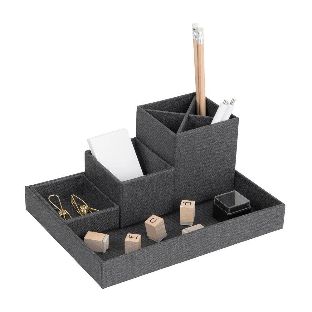 Bureau organizer zwart Bigso Box of Sweden
