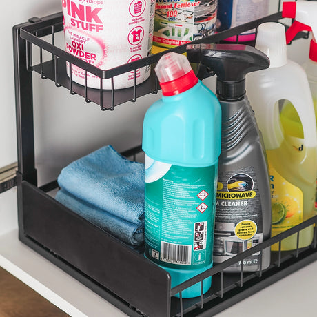 gootsteenkast-organizer-zwart