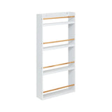 Witte boekenkast kinderkamer 4 etages Atmosphera