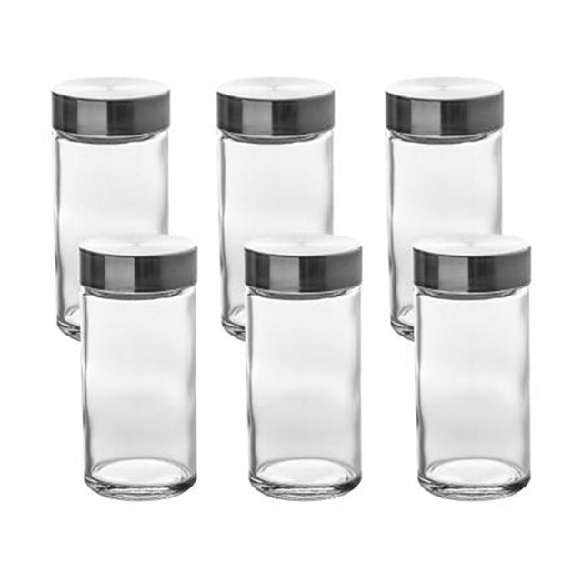 kruidenpotjes glas met deksel
