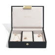 sieradendoos mini zwart stackers
