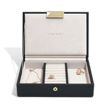 sieradendoos mini zwart stackers