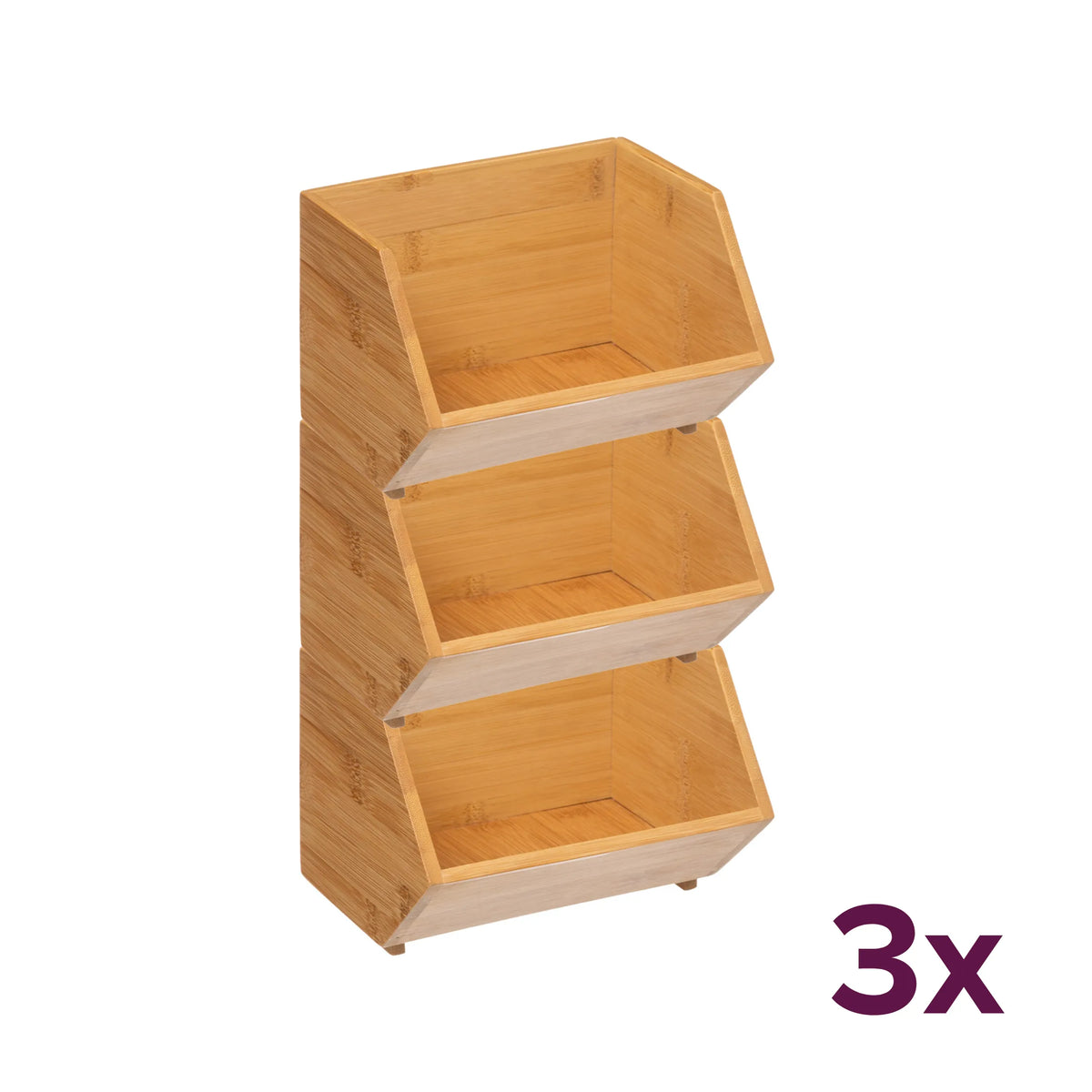 Bamboe bakje small (voordeelbundel) Five®