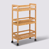 Smalle houten keukentrolley Five®