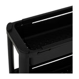 Uitschuifbare zwarte trolley Five®