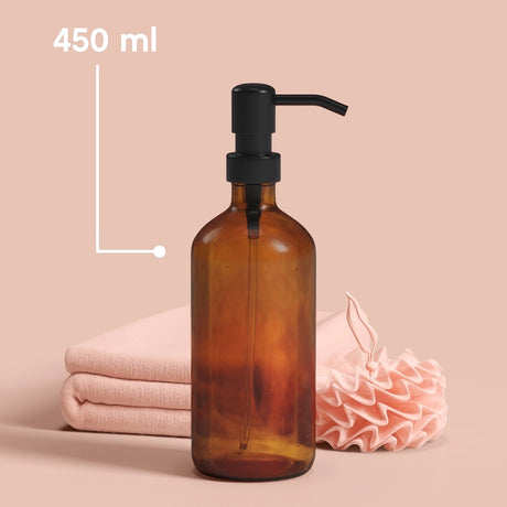 zeepdispenser-glas-450ml