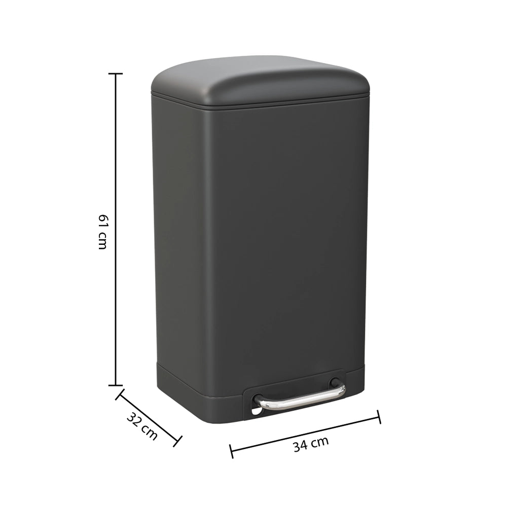 zwarte-prullenbak30liter-five